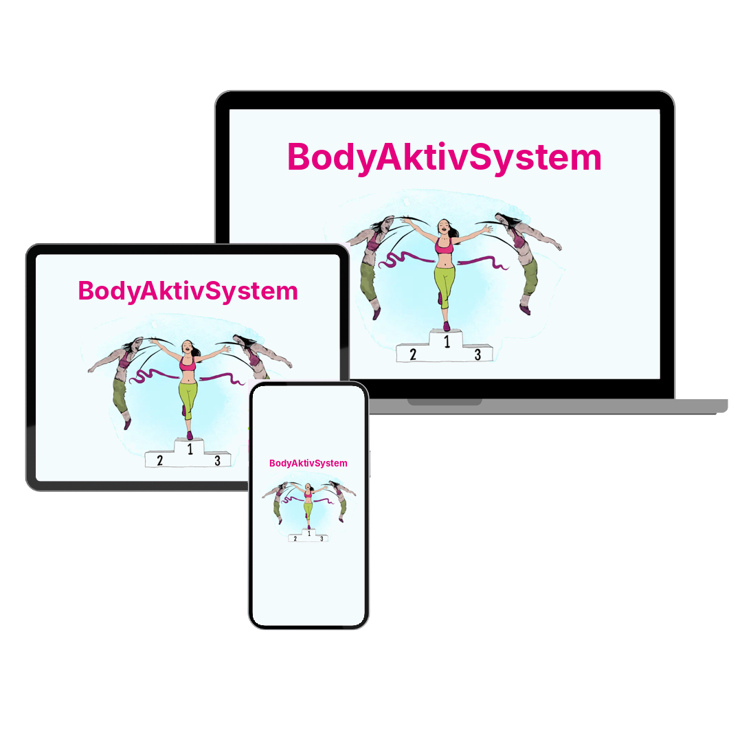 BodyAktivSystem auf Monitor, Tablet und Handy